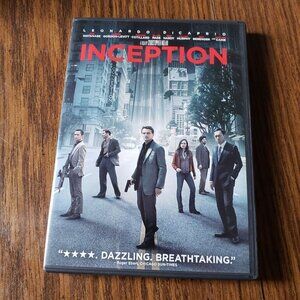 Inception (DVD, 2010) Leonardo DiCaprio Christopher Nolan Movie